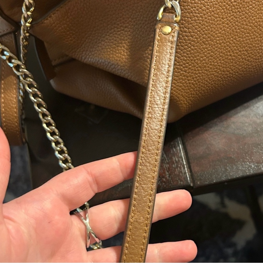 Tory Burch Brown Leather Shoulder Bag - Picture 6 of 6